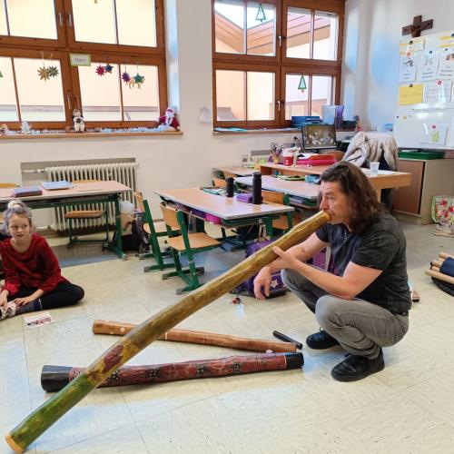 Didgeridoo Musiker 