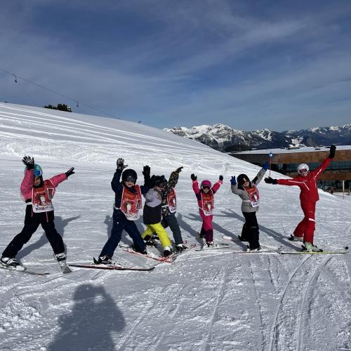 Kinder auf der Piste  6