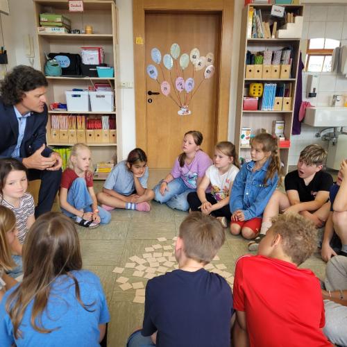 Finanz Memory Spiel im Sitzkreis