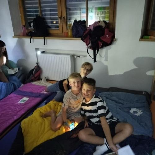 Schlafen in der Klasse