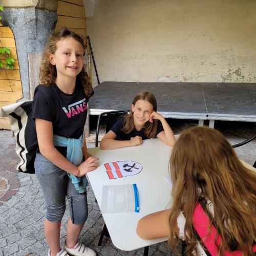 Kinder rätseln