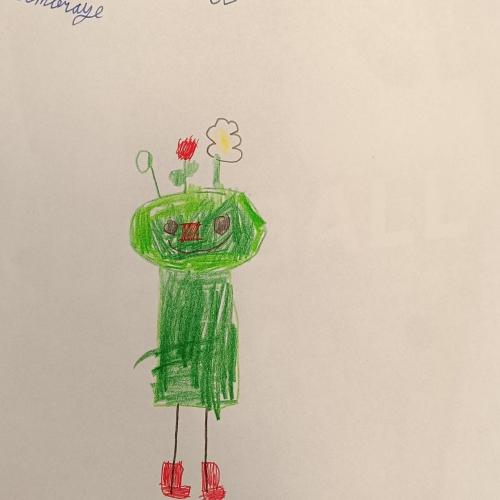 gezeichnetes Bild: das kleine WIR