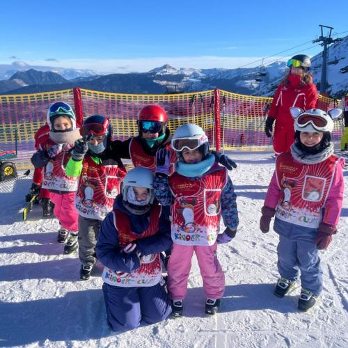 Kinder auf der Piste 1