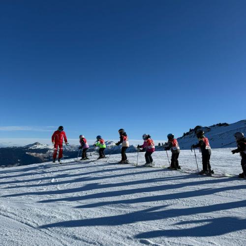 Kinder auf der Piste 6