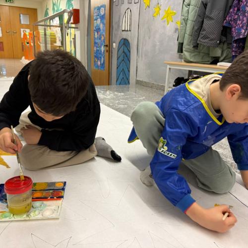 Kinder zeichnen Bühnenbild 3