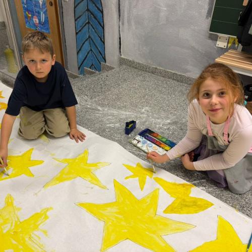 Kinder zeichnen Bühnenbild 8