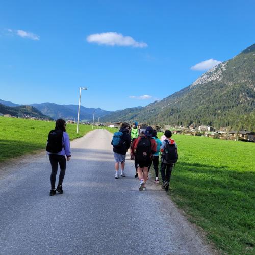 beim Wandern