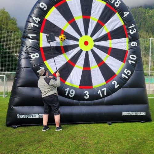 Dartscheibe 4m hoch