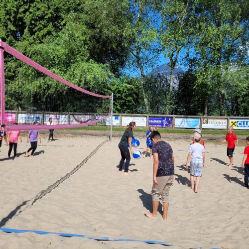 Volleyballübungen