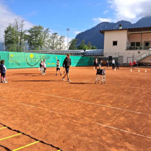 am Tennisplatz