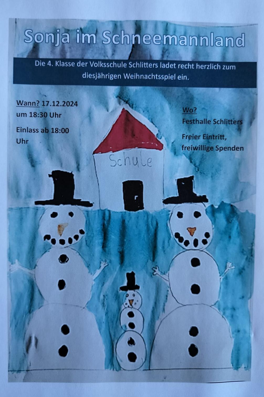 Sonja im Schneemannland