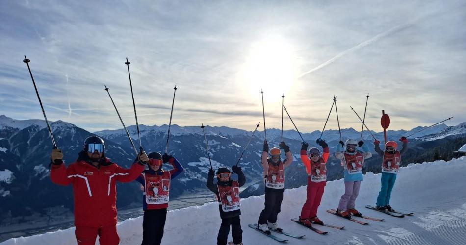 Kinder auf der Piste